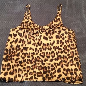 Loveown animal print top